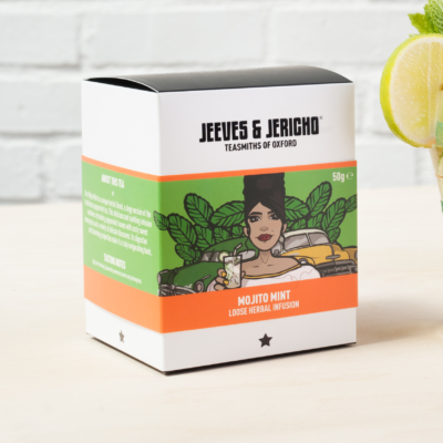 Jeeves and Jericho Tea Branding and Packaging Design