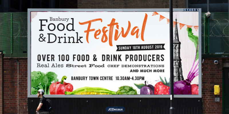 Banbury Food & Drink Festival Branding by Toast Food