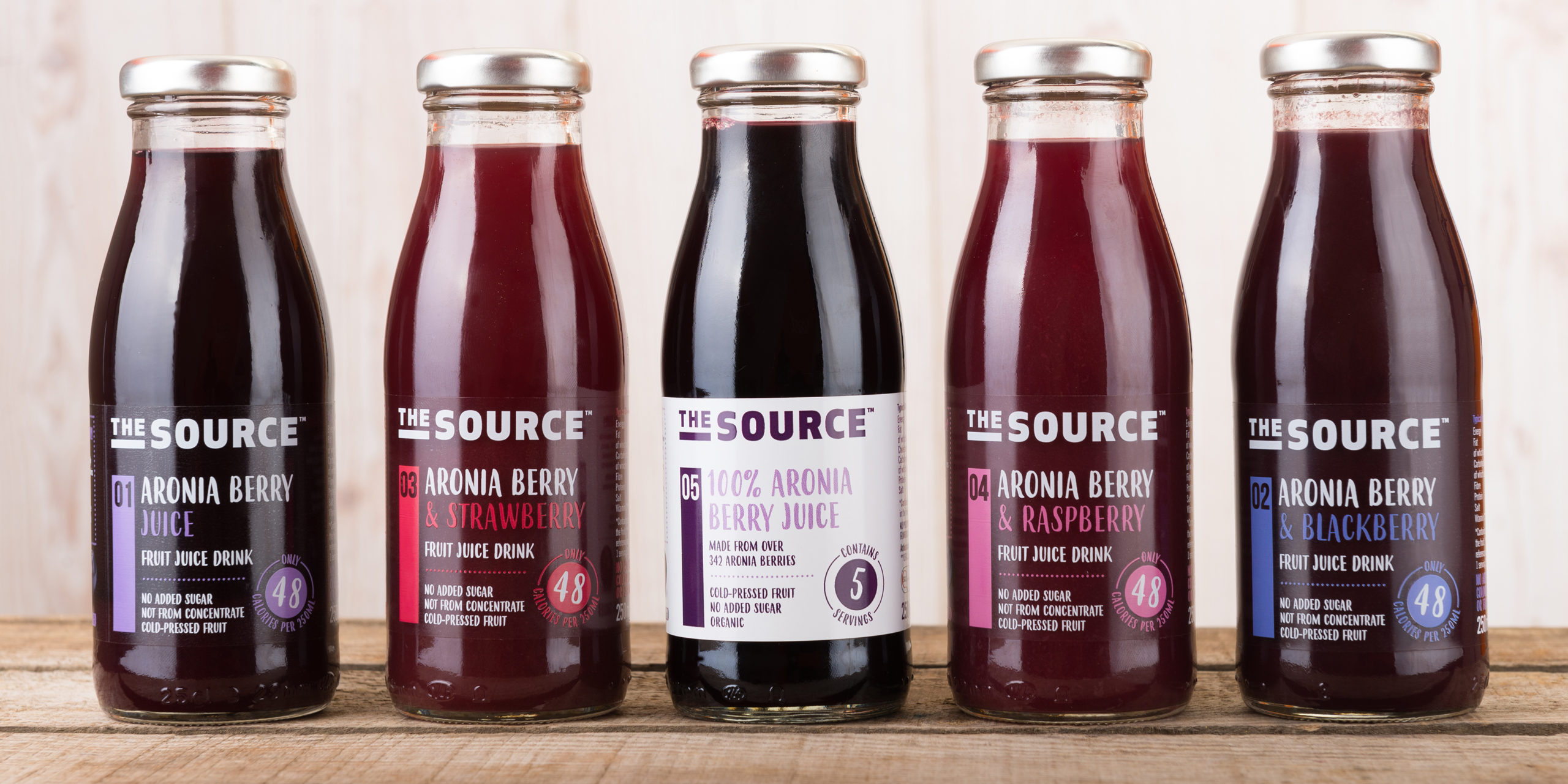 Aronia Berry Drink branding by Toast Food