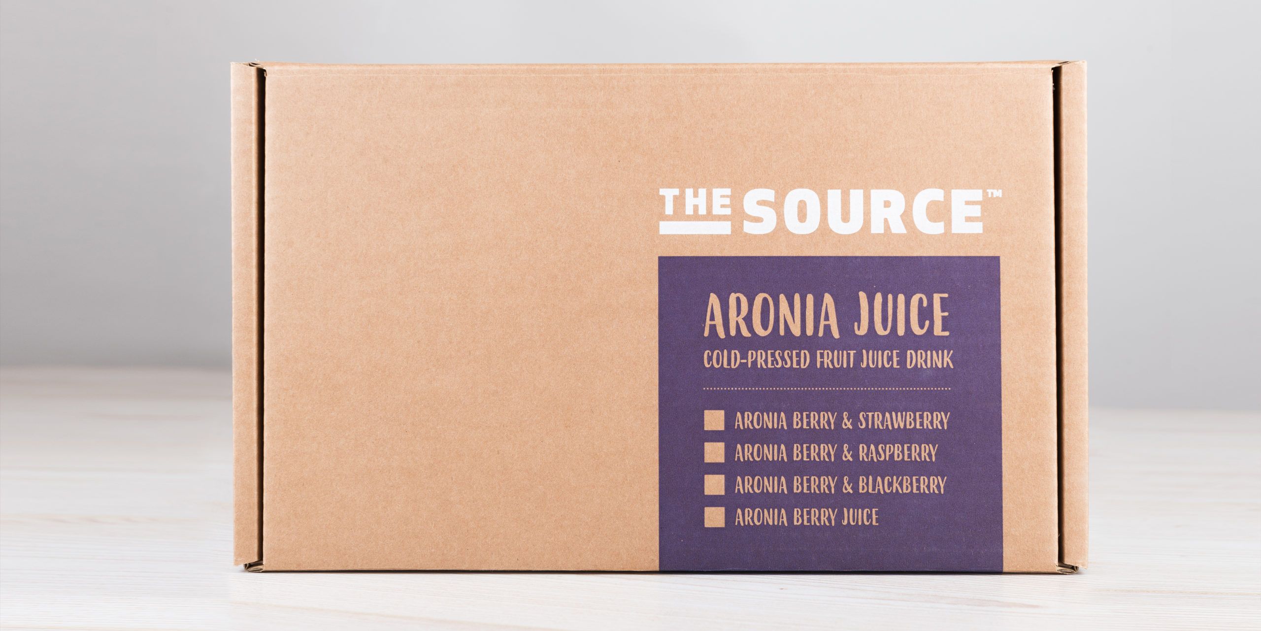 Aronia Berry Drink branding by Toast Food