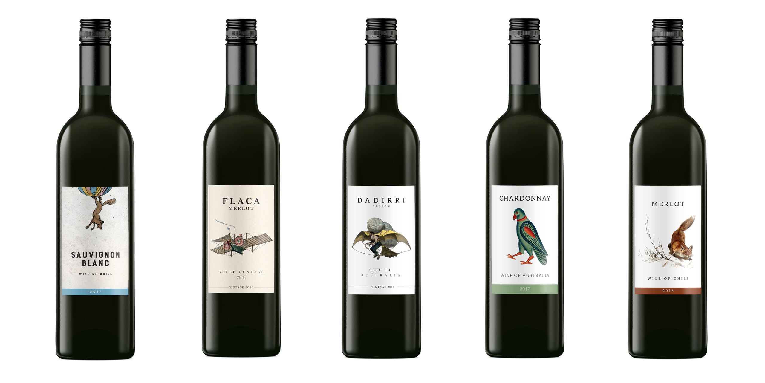 innovative wine branding and packaging - Wine Label Design by Toast Food
