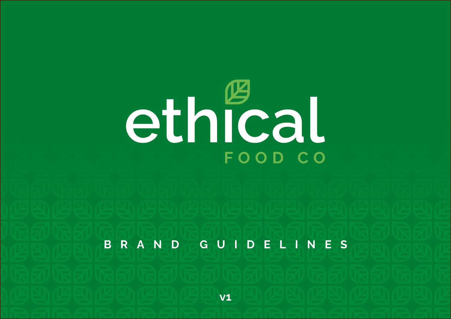 brand guidelines example foodies start up